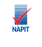 NAPIT registered electrician accreditation logo